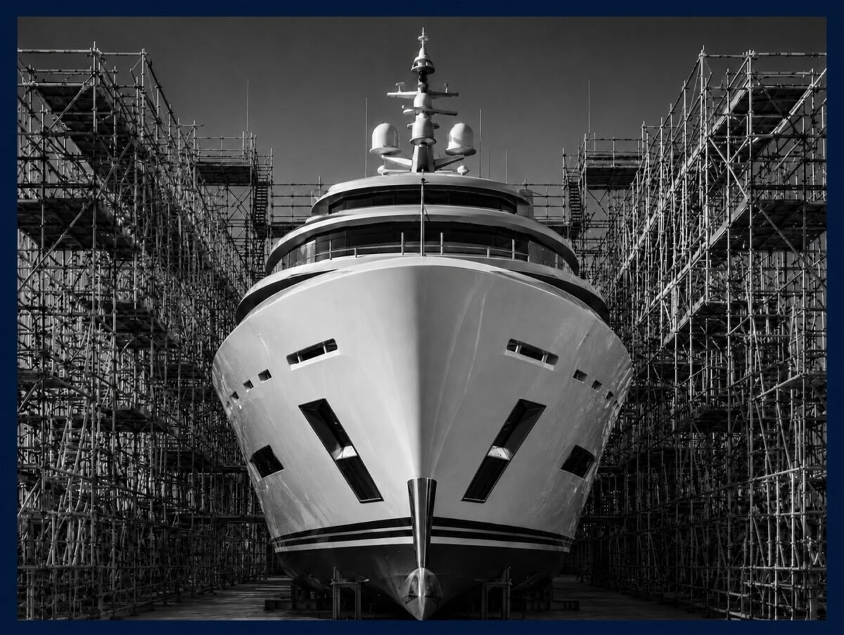 REFITTING SUPERYACHT