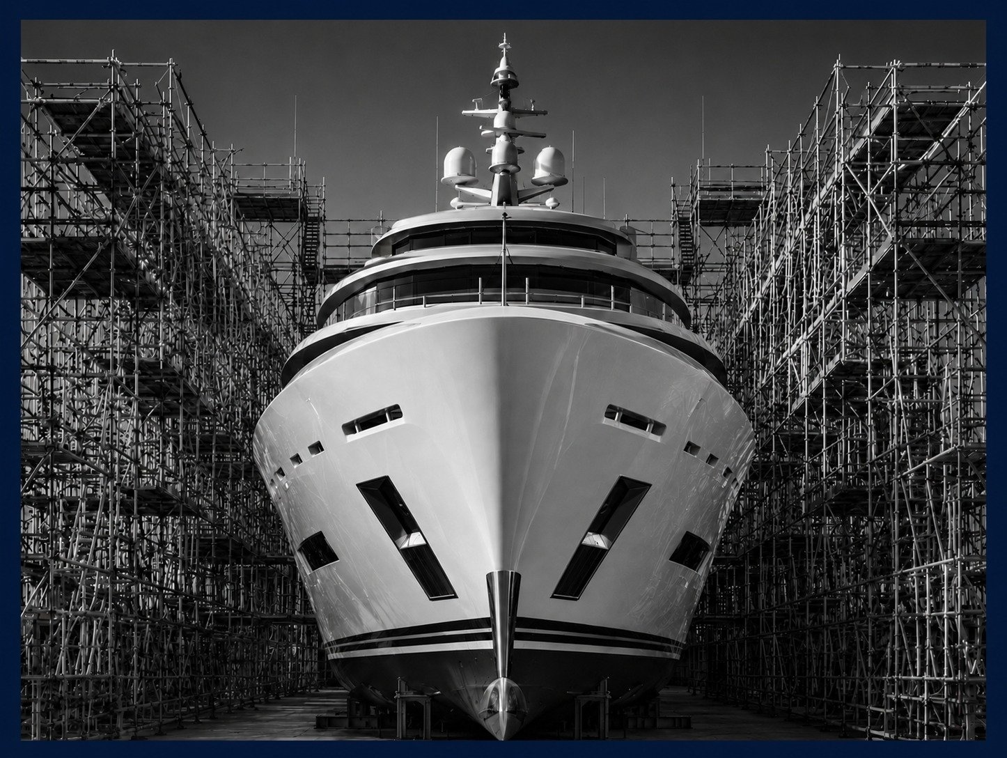 REFITTING SUPERYACHT